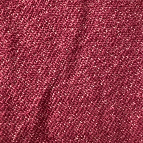 Women’s Lands End Cowl Neck Sweatshirt Purple Long Sleeve Textured Knit Fall - Picture 2 of 9